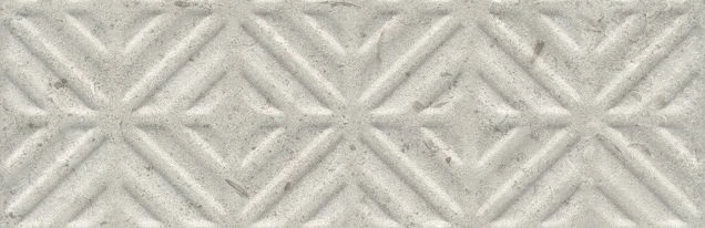 Бордюр Kerama Marazzi 11209R/4 Карму серый светлый матовый обрезной 30х9,6
