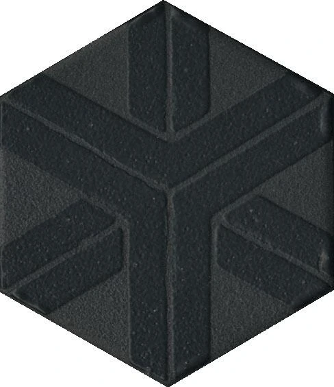 Декор Kerama Marazzi OS/B241/63001 Агуста черный 6х5,2