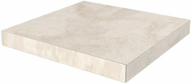 Ступени Kerama Marazzi Роверелла Угловая клееная бежевый светлый 9мм 33x33 DL500620R/GCA