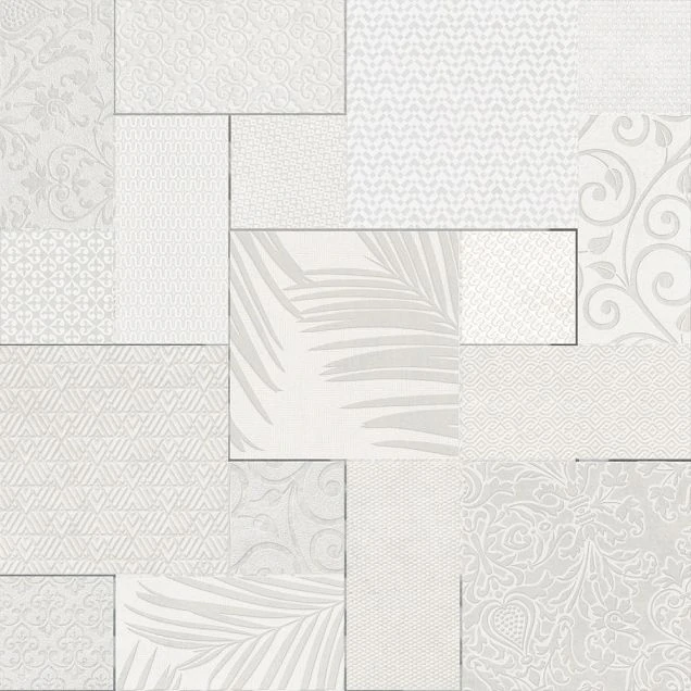 Панно Kerama Marazzi HGD/A572/17x/11037R Тассо белый матовый обрезной 60x60x0,9