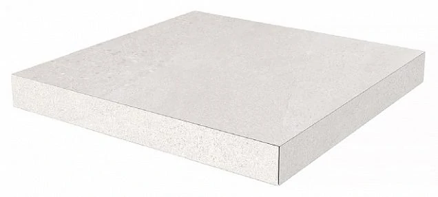 Ступень Kerama Marazzi Про Матрикс Угловая клееная белый 33х33 DD602600R/GCA