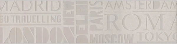 Декор Kerama Marazzi SBD007/DD3186 Про Матрикс белый шрифты 15x60