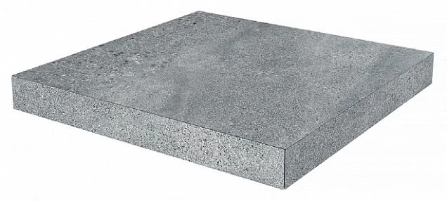 Ступень Kerama Marazzi Про Матрикс Угловая клееная серый темный 33х33 DD602300R/GCA