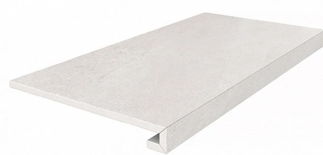 Ступень Kerama Marazzi Про Матрикс Клееная белый обрезной 60х33 DD602600R/GCF