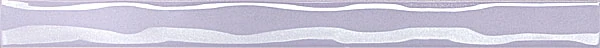 Бордюр Kerama Marazzi 102 волна лиловый 25x2