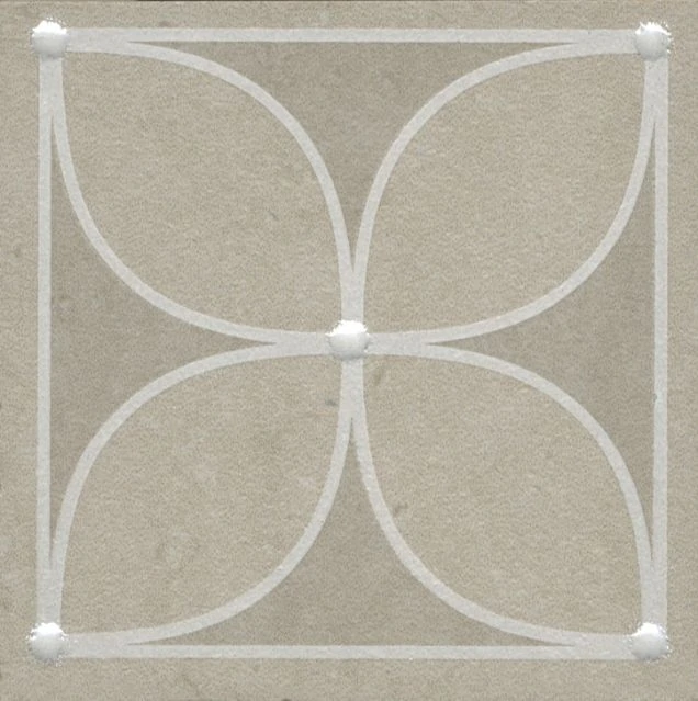Декор Kerama Marazzi AZ/A013/SG1712 Туф бежевый светлый матовый 7,7х7,7