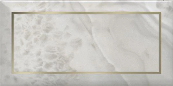 Декор Kerama Marazzi OS/A275/19075 Сеттиньяно белый глянцевый 9,9x20