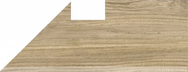 Плинтус Kerama Marazzi SG5401/BSS/SV Сальветти капучино вертикальный левый 22.8х8