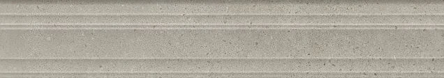 Бордюр Kerama Marazzi BLF007R Багет Монсеррат серый светлый матовый обрезной 40х7,3