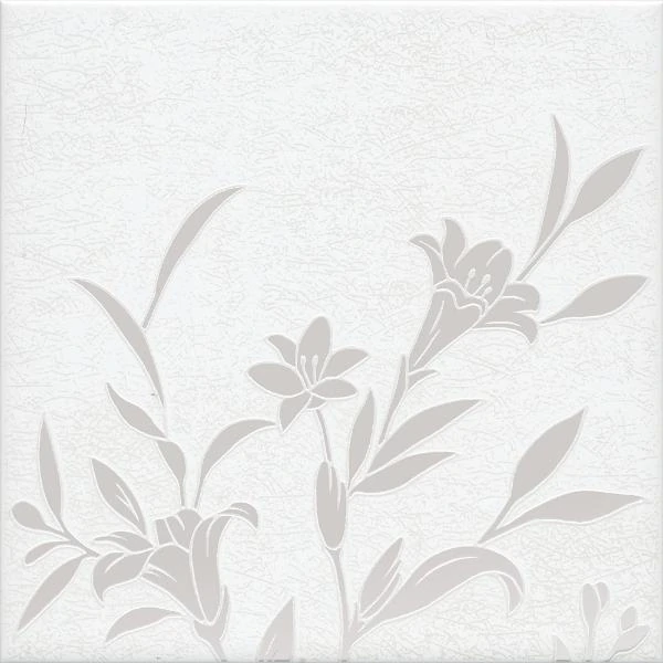 Декор Kerama Marazzi HGD/A569/5155 Барберино 5 белый глянцевый 20x20