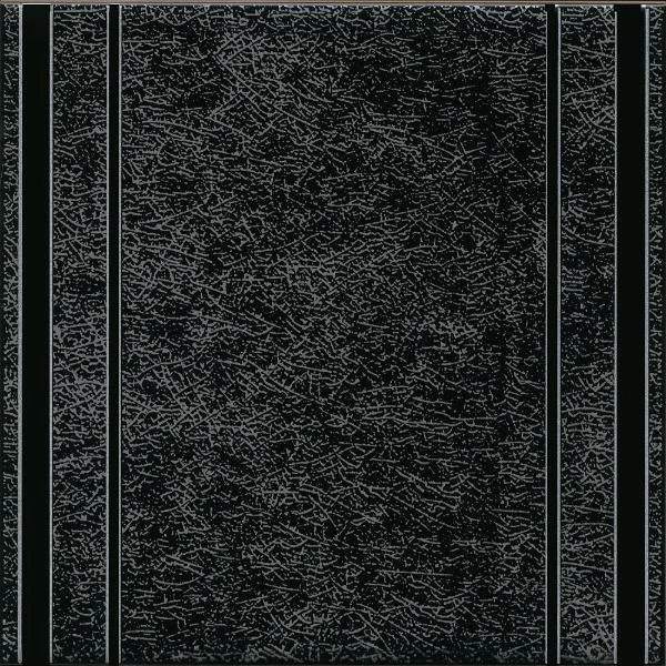 Декор Kerama Marazzi HGD/B565/5292 Барберино 1 чёрный глянцевый 20x20