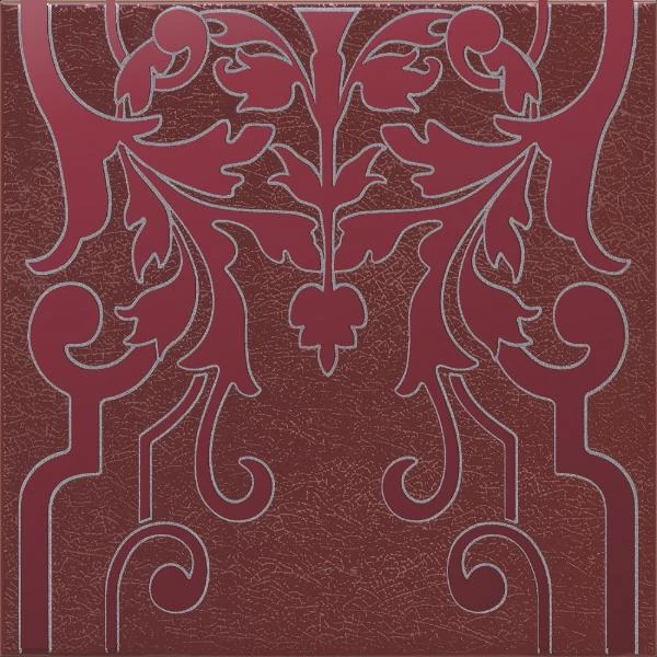 Декор Kerama Marazzi HGD/C566/5293 Барберино 2 бордо глянцевый 20x20
