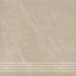 Ступень Kerama Marazzi Матрикс 2020 Бежевый светлый с насечками 30x30 SG935500N/GR