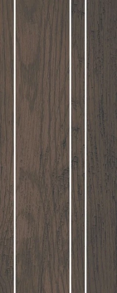 Декор Kerama Marazzi SG193/002 Хоум Вуд коричневый мозаичный 20.1х50.2
