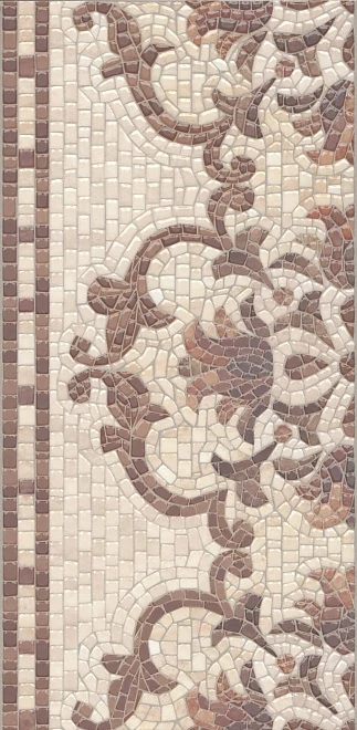 Бордюр Kerama Marazzi HGD/A237/SG1544L Пантеон лаппатированный 40,2х19,6