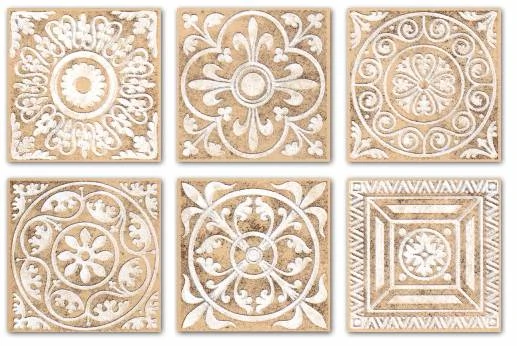 Декор Kerama Marazzi C1294/TU0600 Сонет песочный 5x5