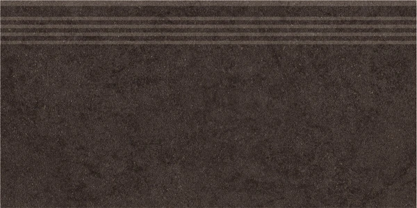 Ступени Kerama Marazzi Фьорд Коричневый темный обрезной насечки DP605400R/GR