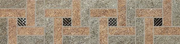 Бордюр Kerama Marazzi 154/SG4504(154/4552) Эйгер 50,2x12,4 мозаичный
