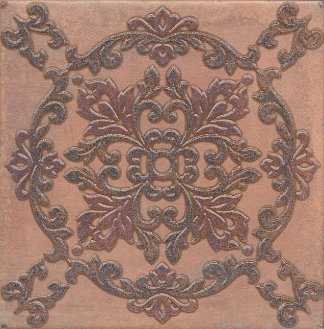 Декор Kerama Marazzi STG/F248/3418 Честер коричневый 30.2x30.2