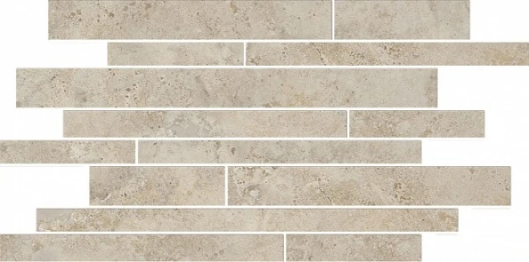 Бордюр Kerama Marazzi SG188/002 Ровиго серый светлый мозаичный 50.2x25