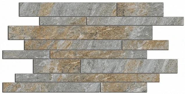 Бордюр Kerama Marazzi SG188/001 Тревизо светлый мозаичный 50,2х25