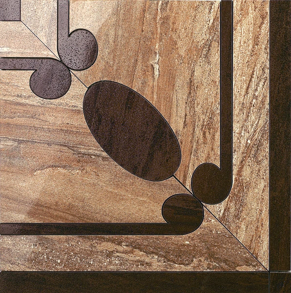 Декор Kerama Marazzi ID25 Авентин наборный 40x40 керамический угол