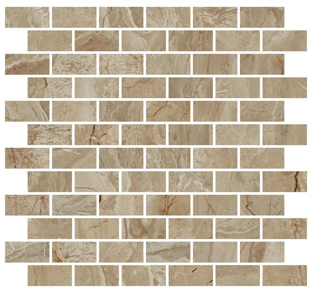 Мозаика Kerama Marazzi Эвора Мозаичный Бежевый Глянцевый MM13121
