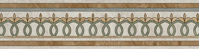 Бордюр Kerama Marazzi HGD/A528/13000RL Эвора глянцевый обрезной 30х7,2