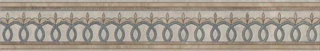 Бордюр Kerama Marazzi DC/A37/SG606220RL Эвора глянцевый 60x9,6x0,9