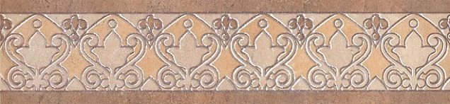 Бордюр Kerama Marazzi HGD/A38/SG1550L Монтаньоне беж лаппатированный 40.2x9.5