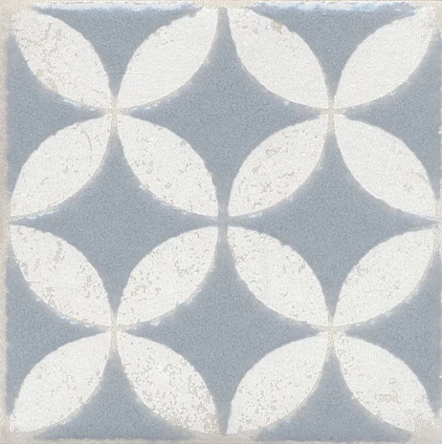 Декор Kerama Marazzi STG/C401/1270 Амальфи орнамент серый 9.9x9.9