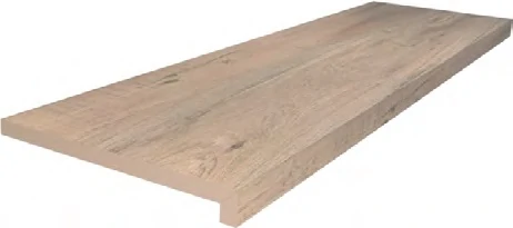 Ступени Kerama Marazzi Про Вуд Бежевая светлая клееная DL501400R20/GLF