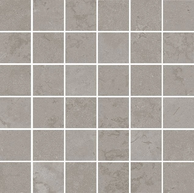 Мозаика Kerama Marazzi Про Лаймстоун Серый мозаичный 9мм 30х30 DD205220/MM