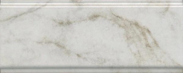 Бордюр Kerama Marazzi BDA025R Серенада белый глянцевый обрезной 30x12