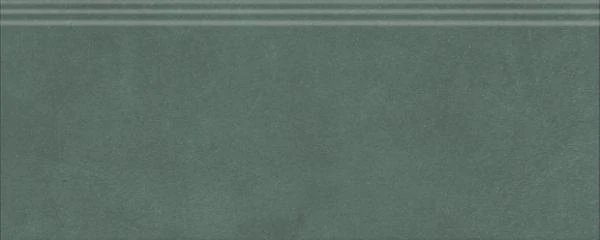 Плинтус Kerama Marazzi FMF021R Чементо зелёный матовый обрезной 30x12