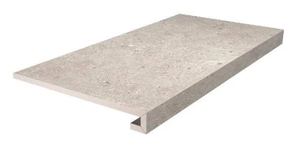 Ступени Kerama Marazzi Риккарди Клееная Серый Светлый Матовый 33x60 SG653720R/GCF