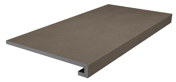 Ступени Kerama Marazzi Про Чементо Клееная Коричневый Темный Матовый 33x60 DD641820R/GCF