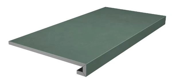 Ступени Kerama Marazzi Про Чементо Клееная Зеленый Матовый 33x60 DD642120R/GCF