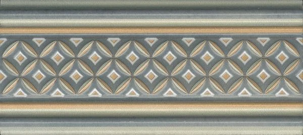 Бордюр Kerama Marazzi LAB003 Монтальбано 2 матовый 15x6,7
