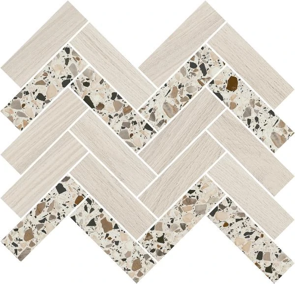 Мозаика Kerama Marazzi Монтиони Мозаичный Миндальный 34x35.5 T042/SG5113