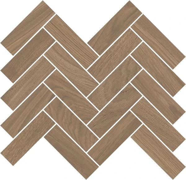 Мозаика Kerama Marazzi Монтиони Мозаичный Коричневый Матовый Натуральный 34x35.5 T042/SG5265