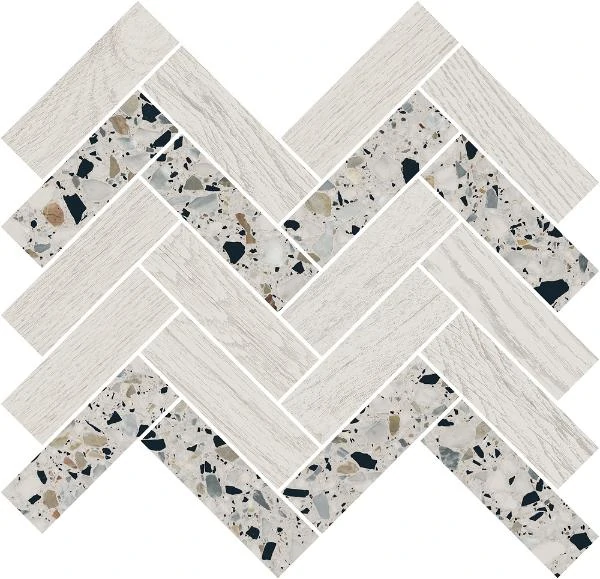 Мозаика Kerama Marazzi Монтиони Мозаичный Белый 34x35.5 T042/SG5268