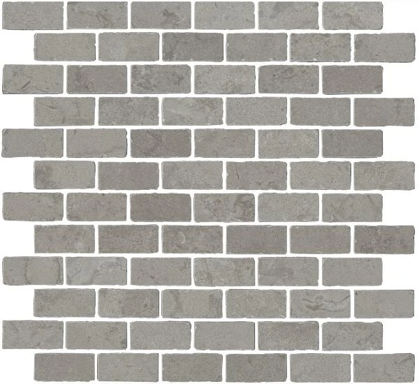 Мозаика Kerama Marazzi Про Лаймстоун Антика 1 Мозаичный Серый Матовый Натуральный MBD009