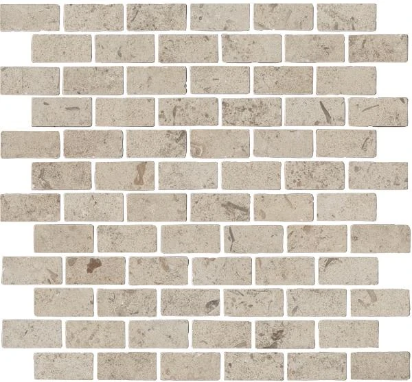 Мозаика Kerama Marazzi Про Лаймстоун Антика 1 Мозаичный Бежевый Матовый Натуральный MBD013