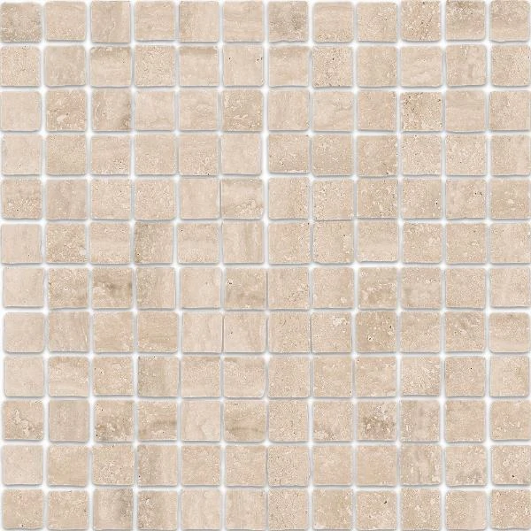 Мозаика Kerama Marazzi Риальто Антика 1 Мозаичный Бежевый Светлый Матовый MBD001