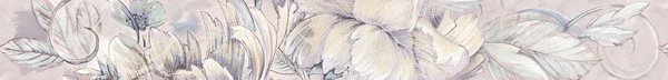 Бордюр Керлайф DELICATO BOUQUET PERLA 63x7.5