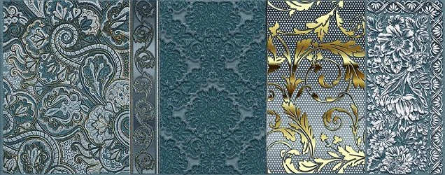 Декор Керлайф DIANA ACQUA 1 50.5X20.1