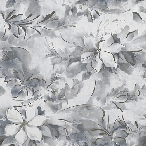 Панно Керлайф PIXEL GRIS FIORI 63x63 (комплект)