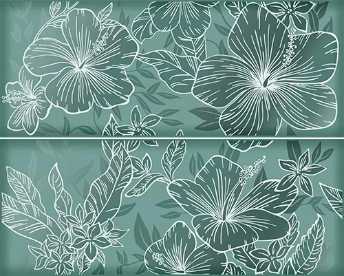 Панно Керлайф ELISSA FIORE MARE 50.5X40.2 (компл.)