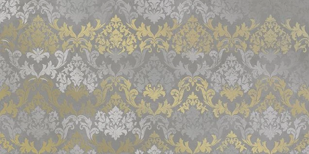 Декор Керлайф Luce Damasco Plata/Silver 30x60